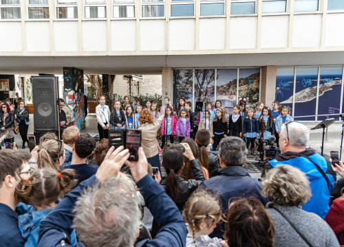 Fotografija 5 - Uskrsni doručak i ove godine privukao brojne Šibenčane, fritaja 'planula' u nekoliko minuta