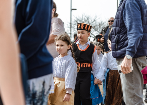 Fotografija 6 - Uskrsni doručak i ove godine privukao brojne Šibenčane, fritaja 'planula' u nekoliko minuta