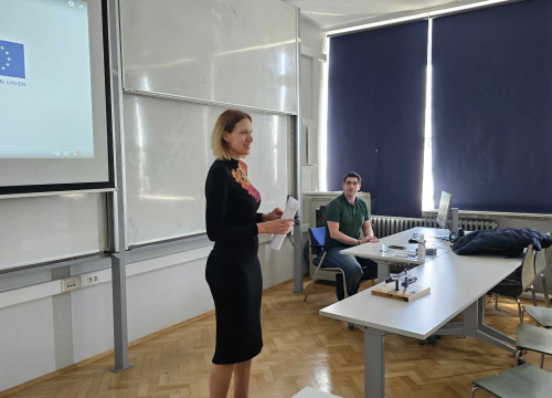 Fotografija 2 - Na VUŠ-u održano zanimljivo predavanje o upotrebi novih tehnologija u zaštiti okoliša