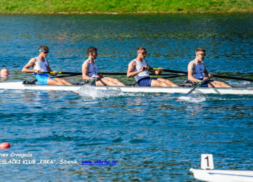 Fotografija 5 - Veslačima Krke na jakoj međunarodnoj regati u Zagrebu zlato, srebro i tri bronce