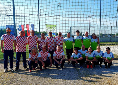 Hrvatske petanka reprezentacije 'odradila' prvi službeni nastup