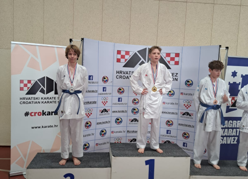 Fotografija 7 - Četiri medalje za Karate klub Šibenik 1066 na Kupu Hrvatske za mlađe uzraste