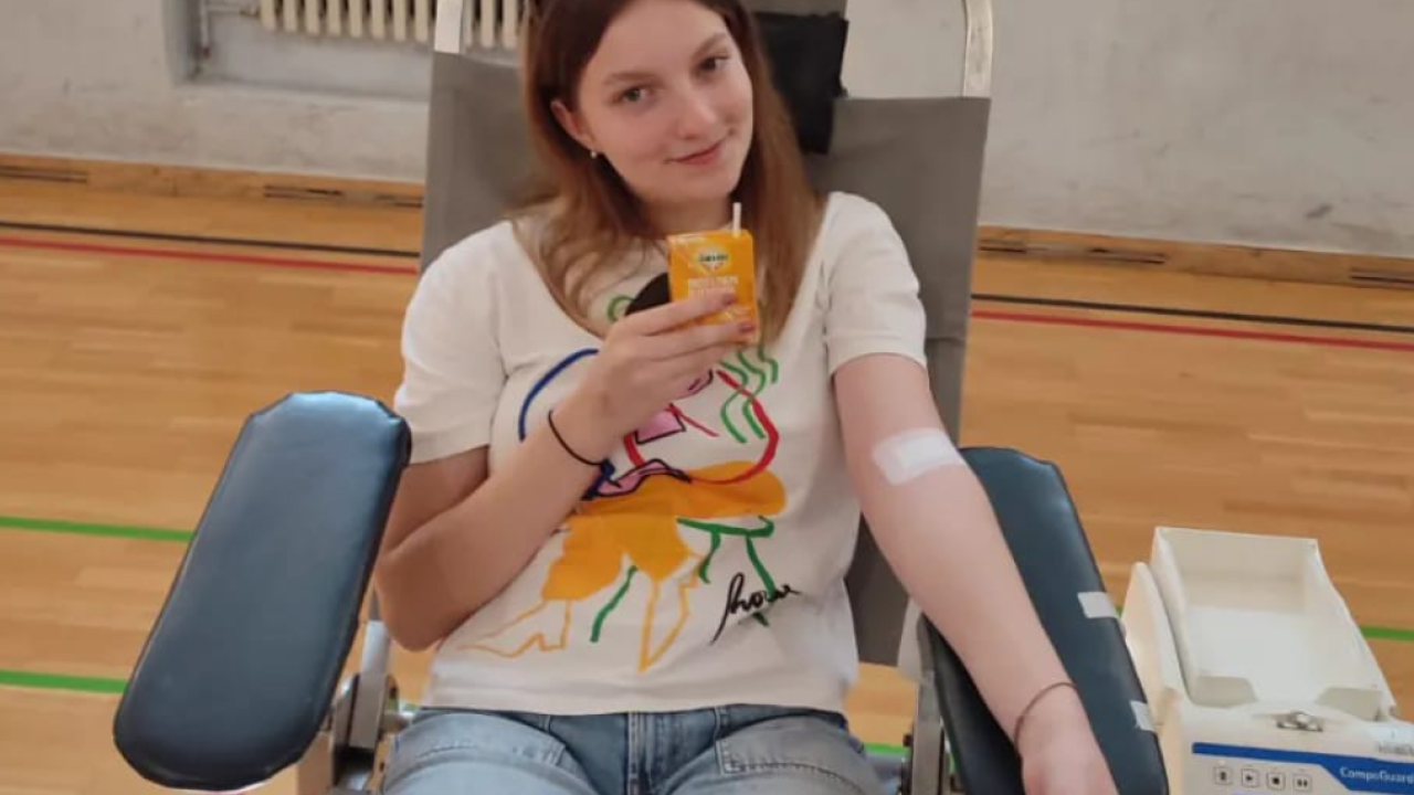 Šibenski maturanti odazvali se akciji darivanja krvi