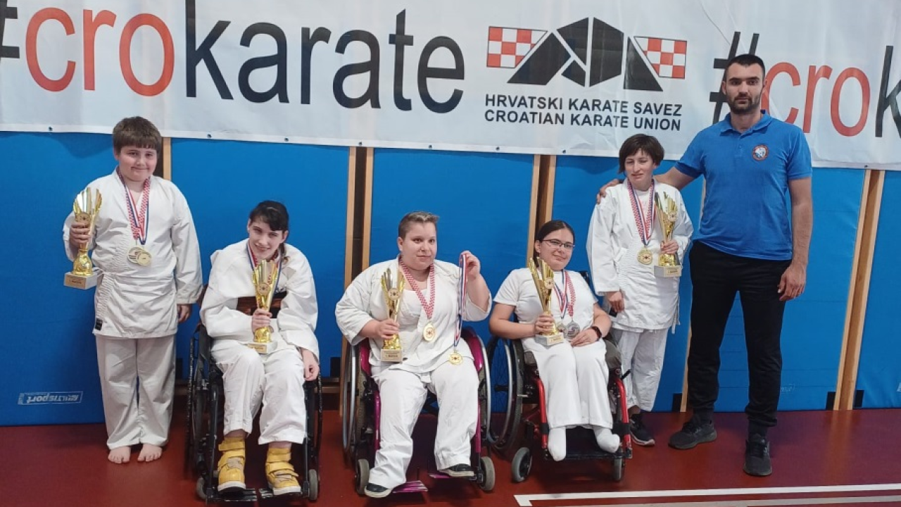 Krka Šibenik sa 5 medalja najuspješniji parakarate klub na Prvenstvu Hrvatske