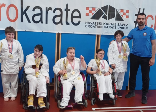 Krka Šibenik sa 5 medalja najuspješniji parakarate klub na Prvenstvu Hrvatske