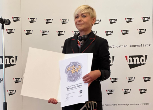 Novinarka Borka Juras Slamić dobitnica nagrade 'Velebitska degenija'