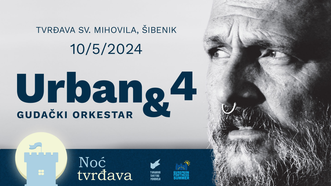 Urban & 4 i gudački orkestar na šibenskoj Tvrđavi sv. Mihovila za Noć tvrđava