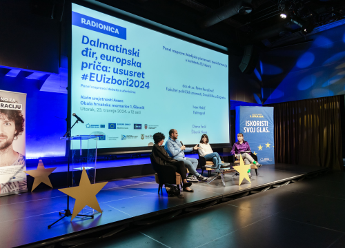 Fotografija 9 - Na radionici 'Dalmatinski đir, europska priča' u Arsenu mladi se pripremali za EU izbore