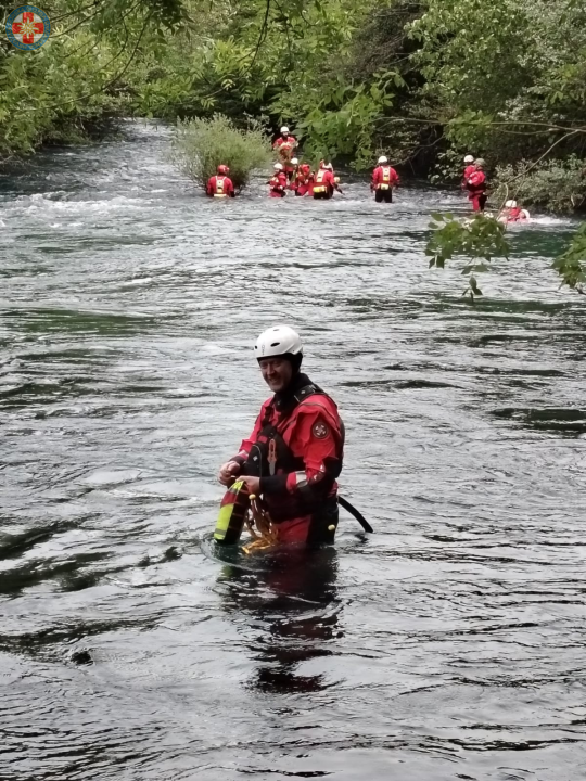 Na Krki održana vježba spašavanja na vodama i u poplavama