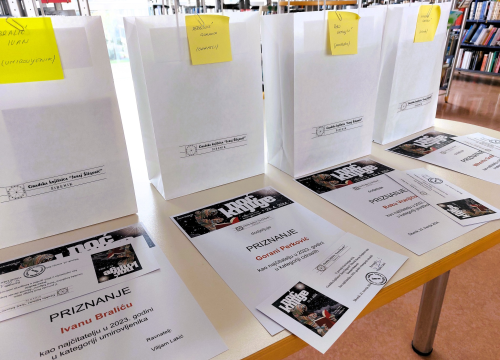 Fotografija 4 - Roko Vranjić najmlađi je najčitatelj šibenske knjižnice