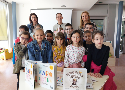 Fotografija 2 - Roko Vranjić najmlađi je najčitatelj šibenske knjižnice