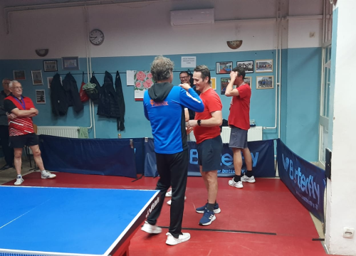 Fotografija 2 - Rekreativni turnir parova i dodjela trofeja za petu sezonu Rekreativne stolnoteniske lige 2023./2024.