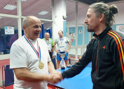 Fotografija 3 - Rekreativni turnir parova i dodjela trofeja za petu sezonu Rekreativne stolnoteniske lige 2023./2024.