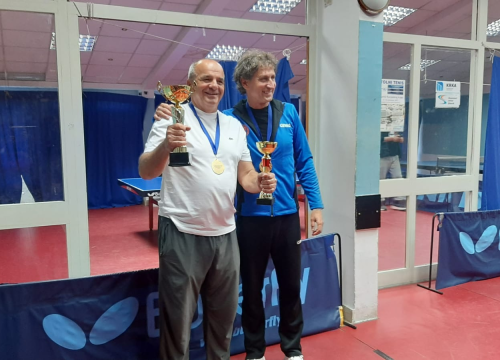 Fotografija 6 - Rekreativni turnir parova i dodjela trofeja za petu sezonu Rekreativne stolnoteniske lige 2023./2024.