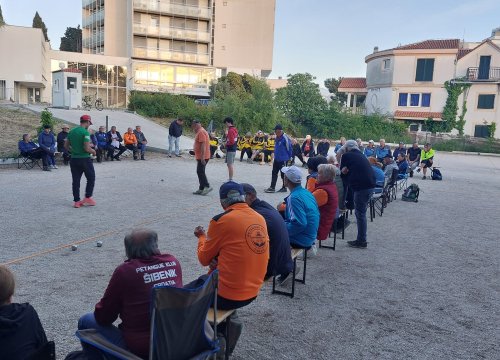 Šibenski klubovi u petanci i dalje vodeći u ligi, Slovencima turnir u Vodicama