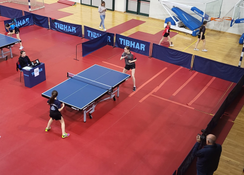 Fotografija 5 - Mlada šibenska stolnotenisačica Katja Mandić srebrna na Opatija openu