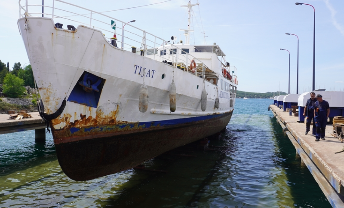Tijat je na suhom: Počelo čišćenje i snimanje stanja u kojem se nalazi