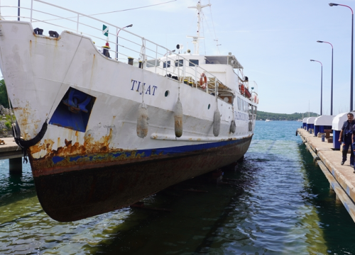 Fotografija 8 - Tijat je na suhom: Počelo čišćenje i snimanje stanja u kojem se nalazi