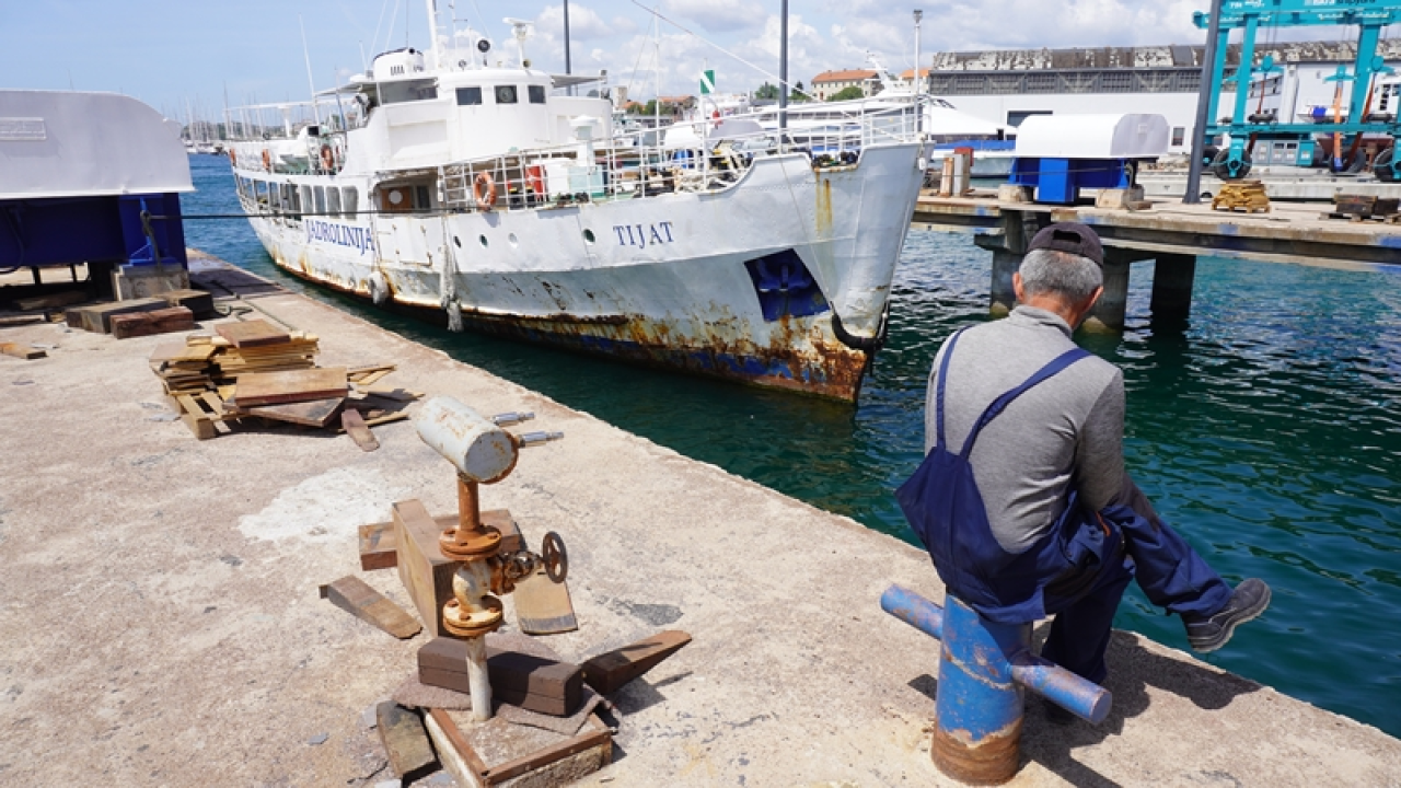 Legendarni 'Tijat' u ponedjeljak će ponovno zaploviti, ali nažalost, samo nakratko