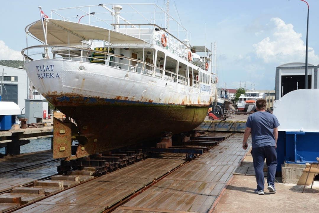 Tijat je na suhom: Počelo čišćenje i snimanje stanja u kojem se nalazi