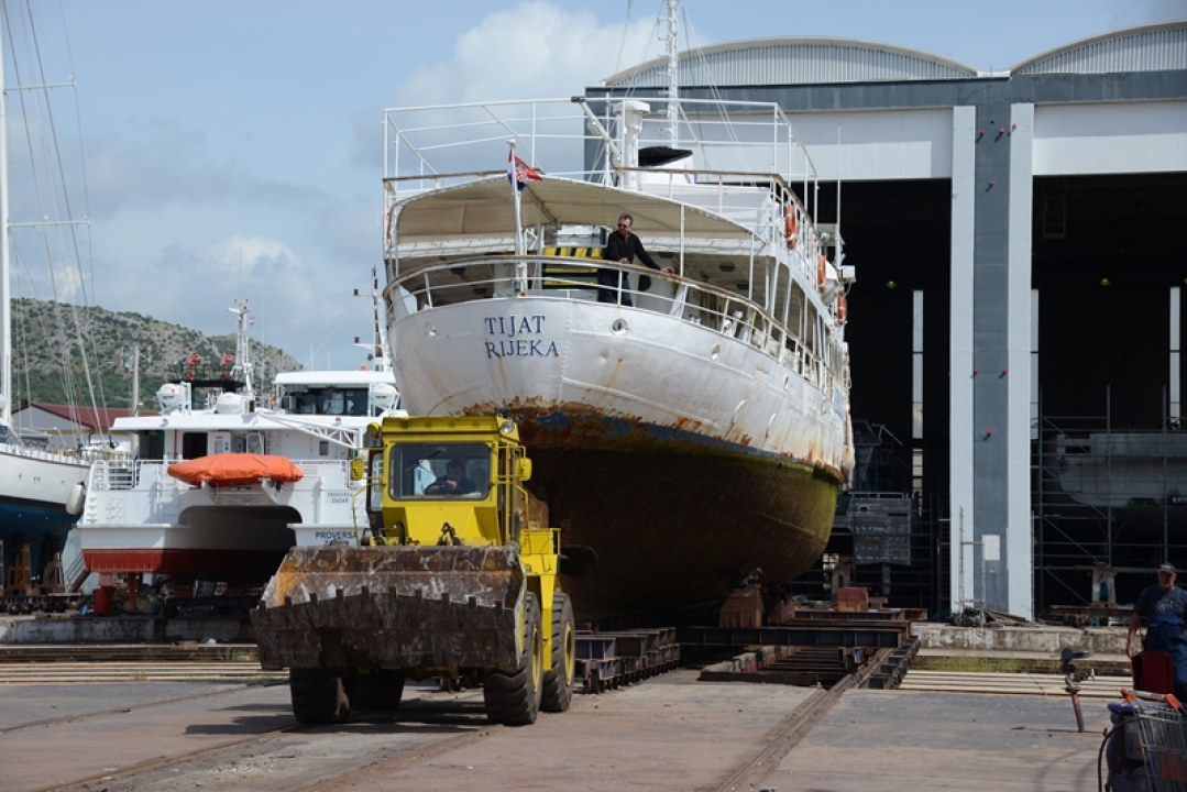 Tijat je na suhom: Počelo čišćenje i snimanje stanja u kojem se nalazi