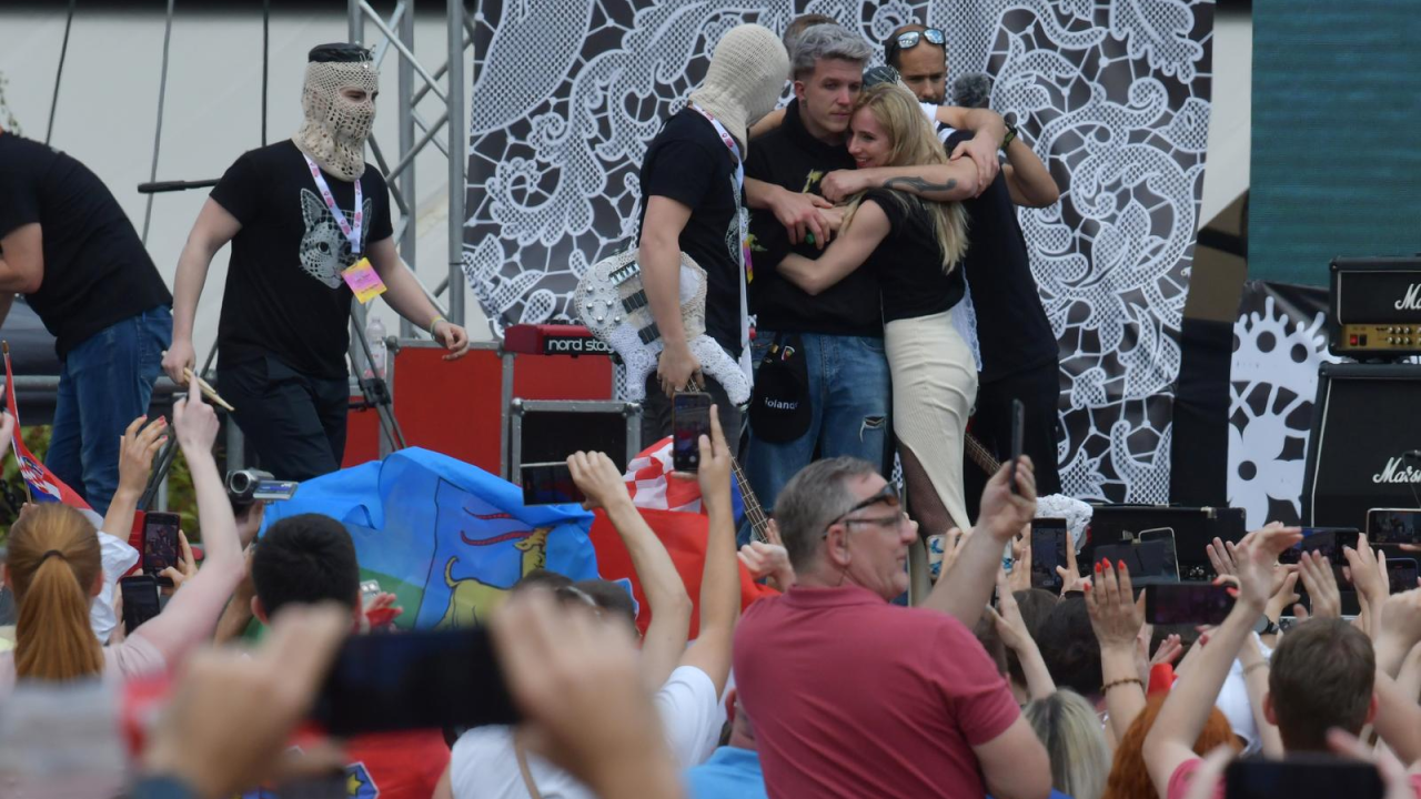 Tisuće ljudi na dočeku 'pobjednika publike': 'Mi smo klinci koji su sve napravili sami'