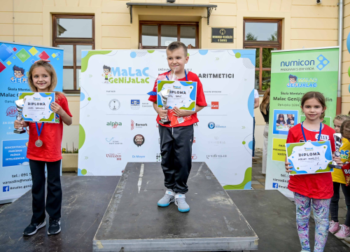 Šibenski Malci osvojili čak 9 medalja na Državnom natjecanju iz mentalne aritmetike i mentalne matematike!