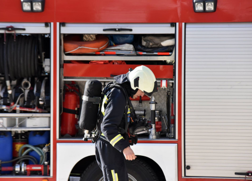 Na Konjevratima izbio požar, gorjela trava i nisko raslinje
