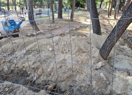 Fotografija 2 - Krenula kompletna obnova Rasadnika: Stižu nova stabla i slavine za pitku vodu, uređuju se igrališta...