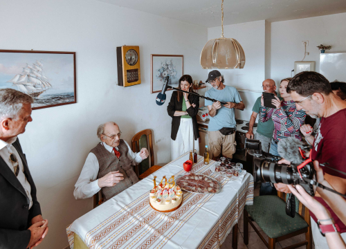 Fotografija 6 - Posljednji zlarinski koraljar proslavio 103. rođendan: ‘Dobra hrana, zdravlje prostate i žene su ključ za dug život’
