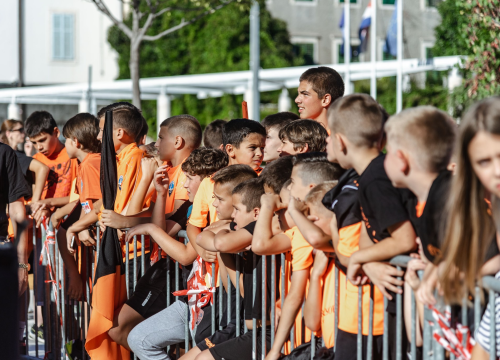 Fotografija 9 - Šibenik dočekao svoje heroje u narančastom: 'Carević ostaje, sezona time završena'