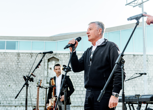 Fotografija 28 - Šibenik dočekao svoje heroje u narančastom: 'Carević ostaje, sezona time završena'
