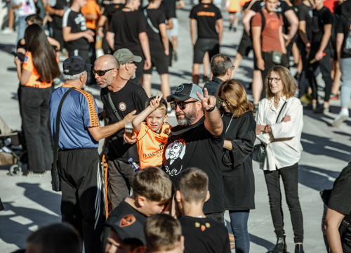 Fotografija 37 - Šibenik dočekao svoje heroje u narančastom: 'Carević ostaje, sezona time završena'
