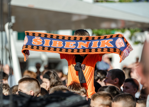 Fotografija 39 - Šibenik dočekao svoje heroje u narančastom: 'Carević ostaje, sezona time završena'