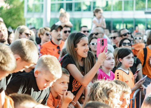 Fotografija 48 - Šibenik dočekao svoje heroje u narančastom: 'Carević ostaje, sezona time završena'
