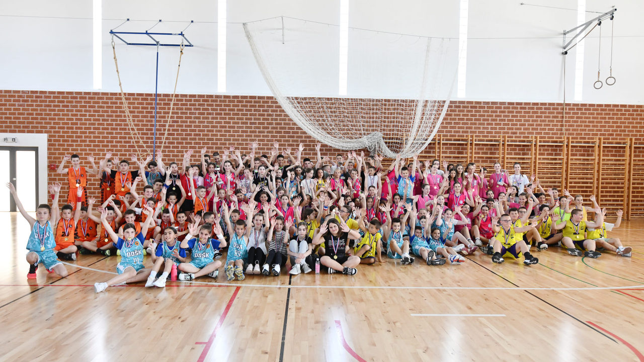 Završena U-11 i U-13 Županijska liga za dječake i djevojčice u košarci