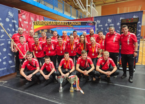 Zapažen nastup hrvatske pikado reprezentacije na EDU Europskom prvenstvu