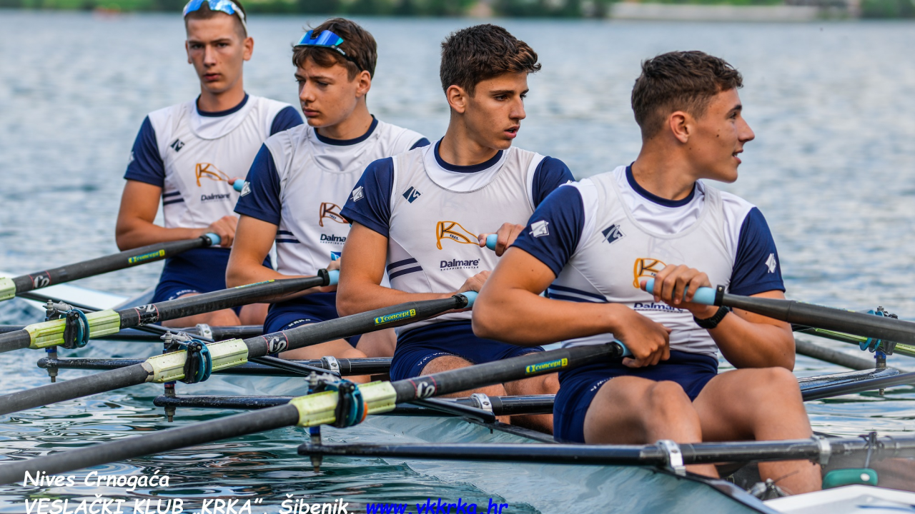 Veslačima Krke pet medalja na poznatoj Bledskoj regati