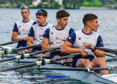 Veslačima Krke pet medalja na poznatoj Bledskoj regati