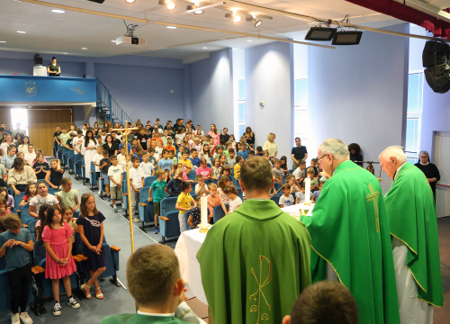 Biskup predvodio misu zahvalnicu za kraj školske godine