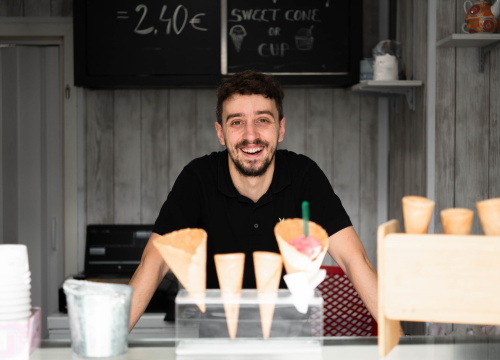 Fotografija 2 - Kugla sladoleda za samo jedan euro u B059 na šibenskoj rivi!