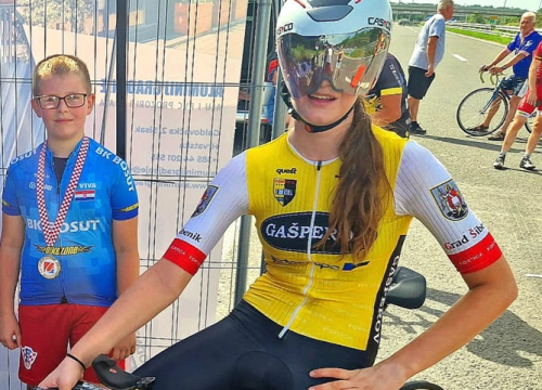 Petra Čuklin uspješna na Prvenstvu Hrvatske: Zlatna u kronometru, srebrna na cesti