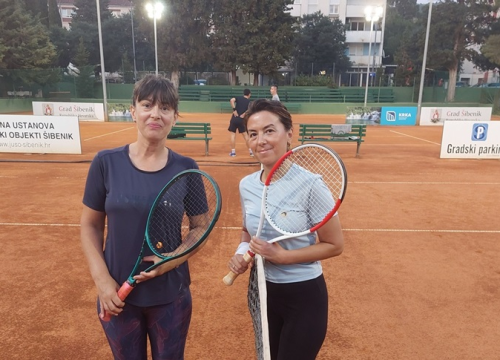 Završen drugi ciklus Šibenske rekreativne teniske lige