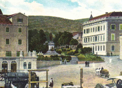 Šibenski leksikon: 'E, sa' 'š platiti laštru'