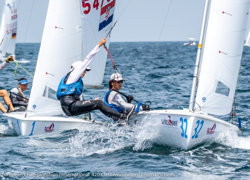 Članovi Vala nastupili na Europskom prvenstvu u jedriličarskoj klasi 420