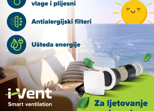 Fotografija 6 - Uz i-Vent ventilacijski sustav riješite sve probleme s vlagom i plijesni