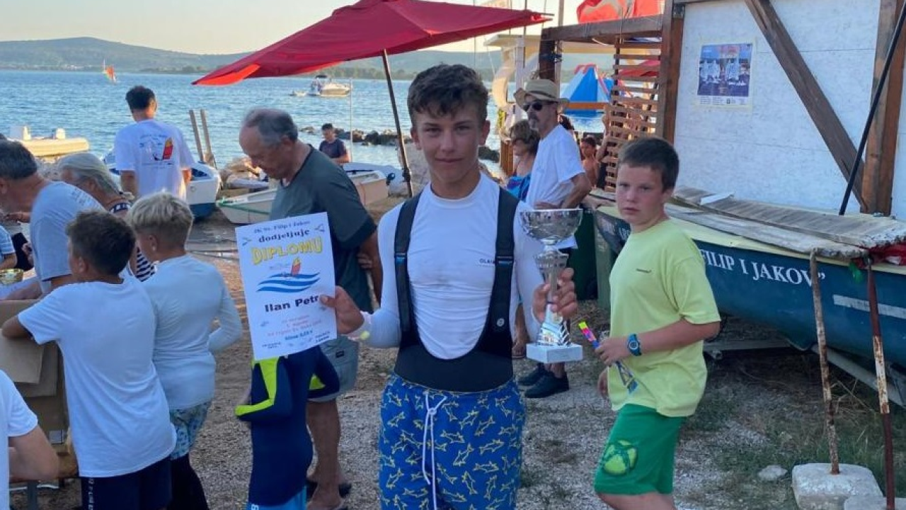 Jedriličar Vala Ilan Petr zlatni u Svetom Filipu i Jakovu u klasi ILCA 4