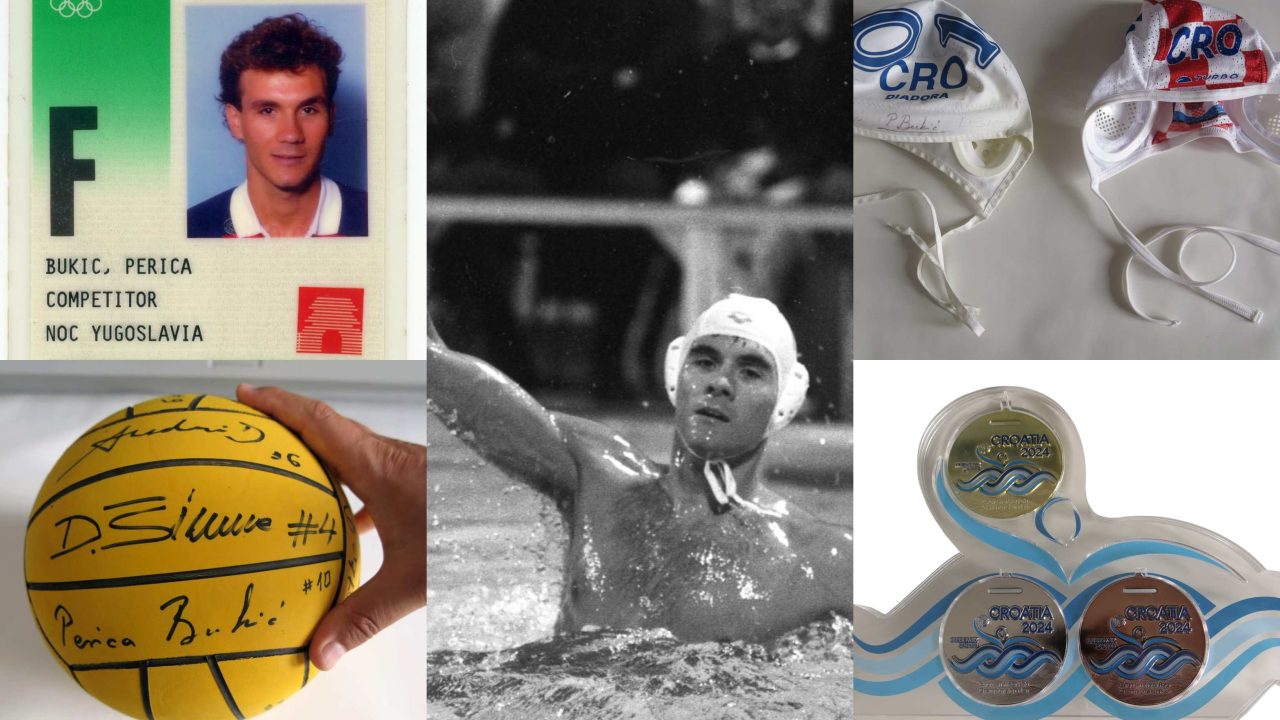 Perica i Luka Bukić Hrvatskom športskom muzeju donirali rekvizite od perioda LA-a 1984. do danas