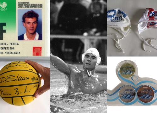 Perica i Luka Bukić Hrvatskom športskom muzeju donirali rekvizite od perioda LA-a 1984. do danas