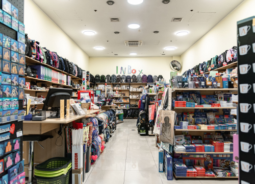 Sve potrebno za vašeg školarca pronađite u papirnici Inbox u Dalmare centru!